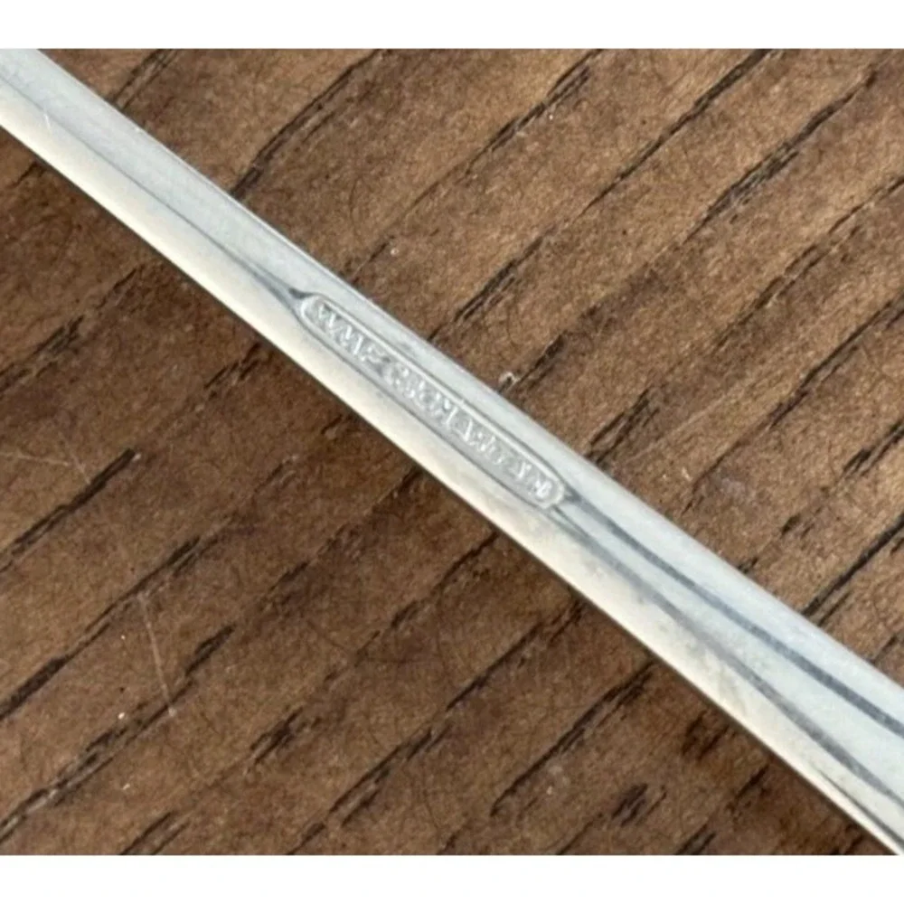 Set of 9 WMF Cromargan Germany Stainless Laurel‎ Iced Tea Spoons 8 1/2''